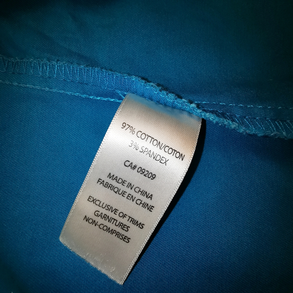Blue Button-Up Jacket - Picture 12 of 12